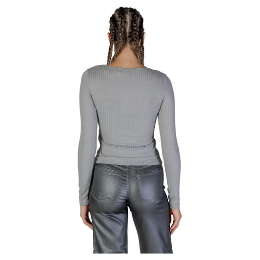 Vero Moda Silver Recycled Polyester Tops & T-Shirt 1728,71956299936,Clothing,IT38|XS,New with tags,Silver,Tops & T-Shirts - Women - Clothing,Vero Moda,Women,Women - Clothing Vero Moda VE-15824900226-IT38|XS