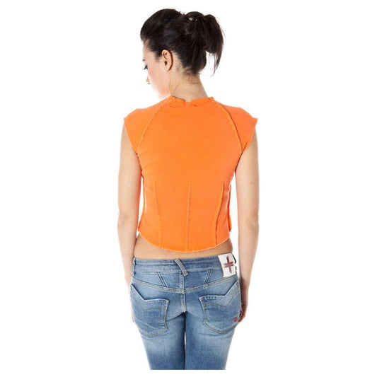 Zuelements Orange Cotton Unisex T-Shirt 1728,67403481248,Clothing,L,New with tags,Orange,Tops & T-Shirts - Women - Clothing,Women,Women - Clothing,Zuelements Zuelements ZU-1791-L